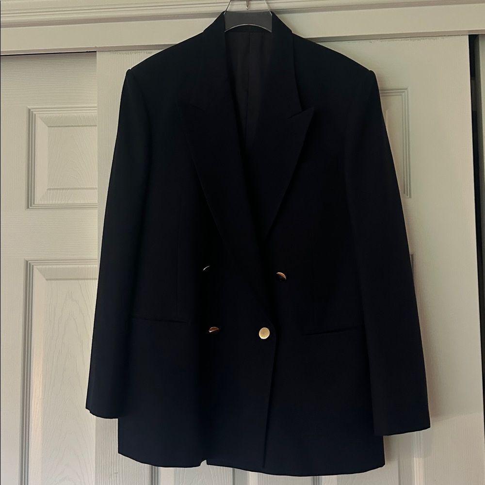 High quality men’s double breasted blazer sport coat